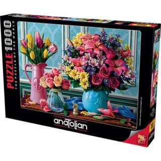 Anatolian Puzzle Rengarenk Buketler 1000 Parça Puzzle 1130