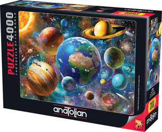 Anatolian 4000 Parçalık Puzzle - Solar Sistem 5200