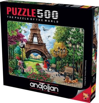 Anatolian 500 Parçalık Puzzle - Paris Baharı 3627