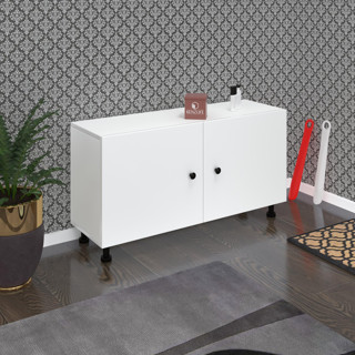 Kenzlife ayakkabılık yemeni3 byzbyz 53*120*32 kapaklı 3 raflı 18 çift ayakkabı kapasitesi