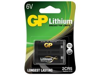 GP Batteries 2CR5 Lityum Pil 6V Tekli Kart