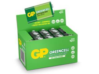 GP Batteries Greencell 9V Çinko Karbon Pil 10’lu Kutu