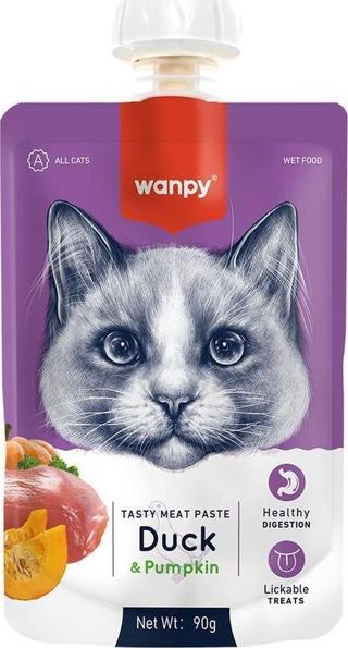 Wanpy Taze Ördekli&Bal Kabaklı Kedi Et Ezmesi 90 gr