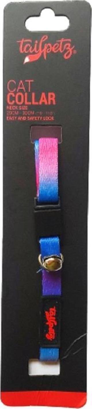 Tailpetz Cat Color Easy & Safety Lock Bavel Ayarlanır Kedi Boyun Tasması