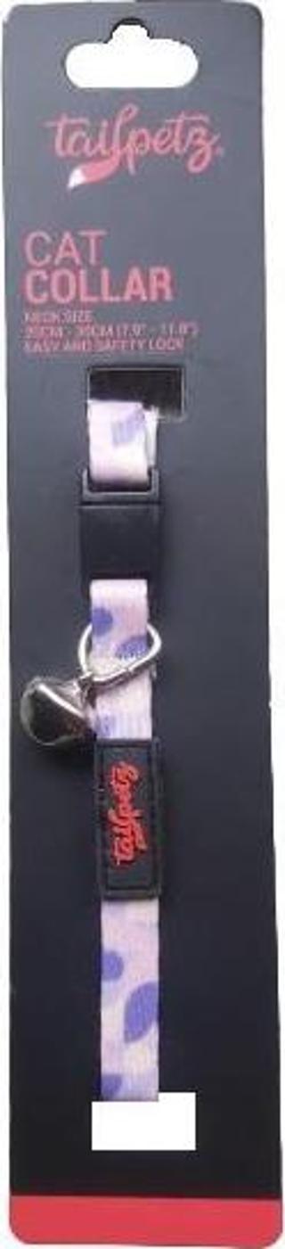 Tailpetz Cat Color Easy & Safety Lock Lavender Ayarlanır Kedi Boyun Tasması