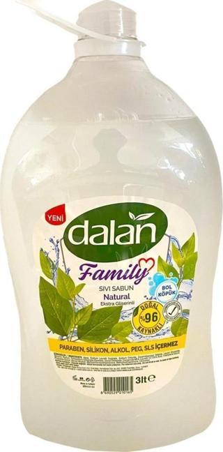 Dalan Sıvı Sabun Family Naturel 3 L