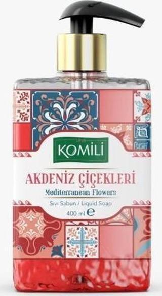 Komili Sıvı Sabun Premium 400ml Akdeniz Çiçekleri