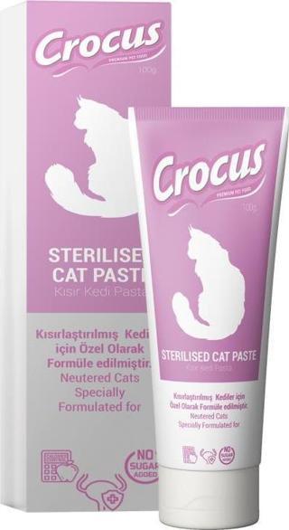 Crocus Kedi Sterilised Malt Macunu 100 Gram