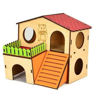 Has Hamster Oyuncağı Balkonlu Ev