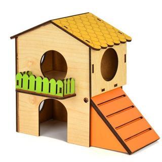 Has Hamster Oyuncağı Rampalı Ev