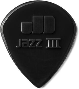 Jim Dunlop 47R3S Gitar Penası Nylon Jazz III Black Pena