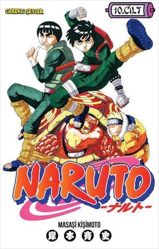 Naruto 10. Cilt - Mükemmel Ninja Masaşi Kişimoto Gerekli Şeyler