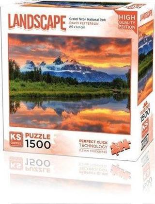 Ks Games Puzzle 1500 Parça Grand Teton National Park