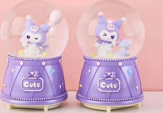 Kuromi Işıklı Müzikli Kar Küresi Orta Boy Alk3118