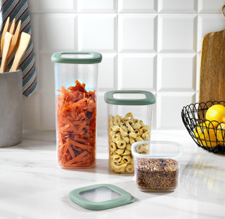 Schafer Hold 3 lü Saklama Kabı-Su Yeşili