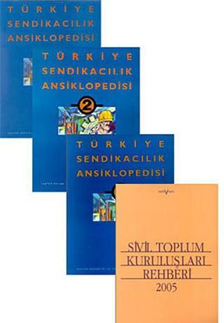 Türkiye Sendikacılık Ansiklopedisi (3 Kitap Takım-1 Kitap Hediye) - Kolektif  - Tarih Vakfı Yurt Yayınları