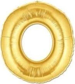 O Harf Folyo Balon Altın Renk  40 İnç