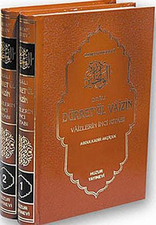 Dualı Dürret'ül Vaizin (2 Kitap Takım) - Osman Hübevi - Huzur Yayınevi