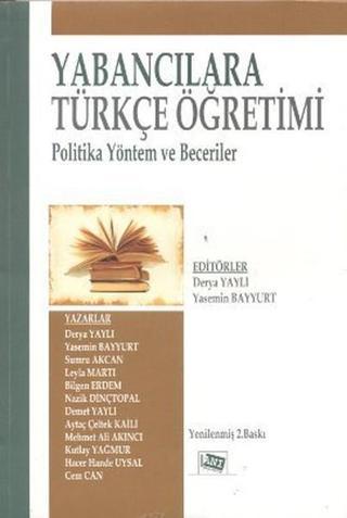 Yabancılara Türkçe Öğretimi - Leyla Martı - Anı Yayıncılık