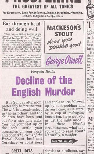 Penguin Great Ideas: Decline of the English Murder - George Orwell - Penguin Classics