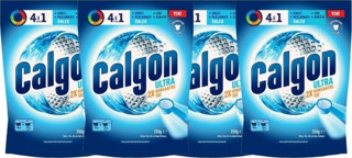 Calgon Power Kir, Pas, Kireç ve Koku Önleyici 4'ü 1 Arada Ultra Konsantre Toz 250 gr x 4 Adet