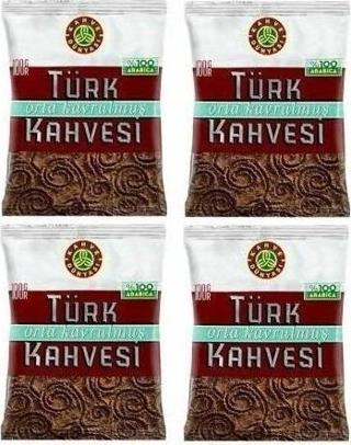 Kahve Dünyası Çok Kavrulmuş Türk Kahvesi 100 Gr (4'lü paket)
