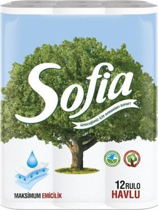 Sofia Mutfak Havlu 12'li