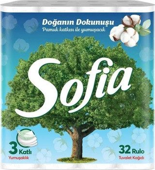 Sofia Tuvalet Kağıdı 32'li 3 Katlı