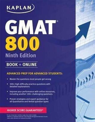 Kaplan GMAT 800 (Perfect Score Series): Advanced Prep for Advanced Students Kolektif  Kaplan