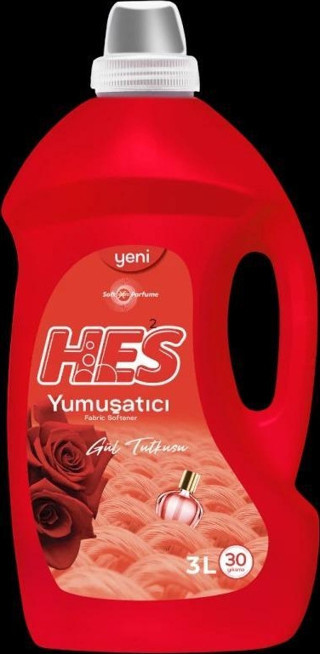 Hes Yumuşatıcı Gül Tutkusu 3 lt