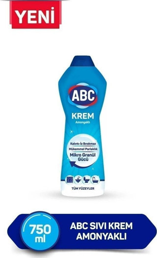 ABC Sıvı Krem Amonyak 750 ml