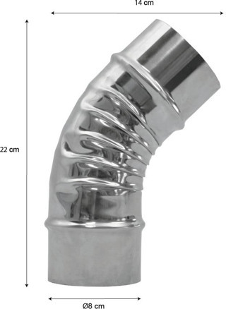 SOBA DİRSEĞİ 45 DERECE