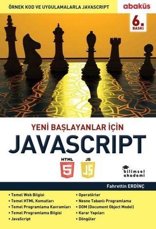 Yeni Başlayanlar için JavaScript - Fahrettin Erdinç - Abaküs Kitap