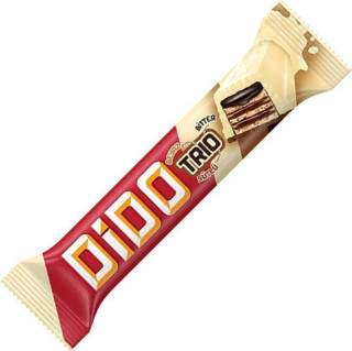 Ülker Dido Trio Beyaz Sütlü Çikolatalı Gofret 24 Adet 36,5g