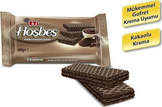 Eti Hoşbeş Kakao Kremalı Gofret 40 g x 24 Adet