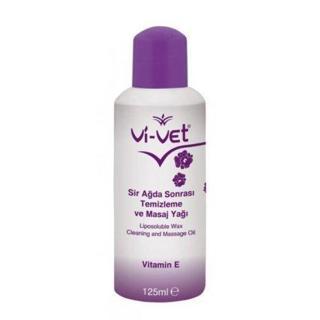 Vi-Vet Ağda Sonrası Temizleme Ve Masaj Yağı E Vitamini 125 ml 1 Adet