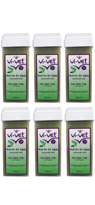 Vi-Vet Roll-On Sir Ağda Çay Ağacı 100 ml 6 Adet