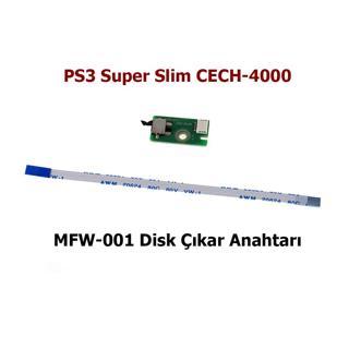 MFW-001 Disk Eject Switch PS3 Yedek Parça CECH-4000 Playstation 3 Super Slim