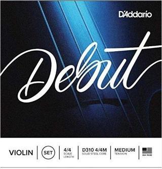 D'Addario D310 4/4 Keman Teli - Tam Takım Violin String - Medium