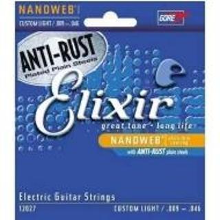Elixir 12027 Nanoweb Custom Light Elektro Gitar   Teli 9-46