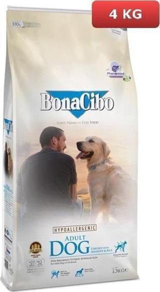 BonaCibo Adult Dog Tavuklu Balıklı Köpek Maması 4 KG