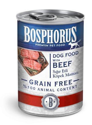 Bosphorus Tahılsız Biftekli Köpek Konservesi 415 Gr