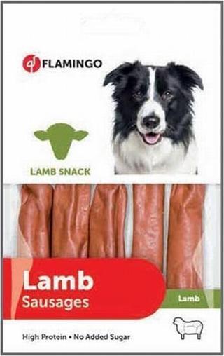Flamingo Lamb Snack Kuzulu Sosis Köpek Ödülü 85 Gr