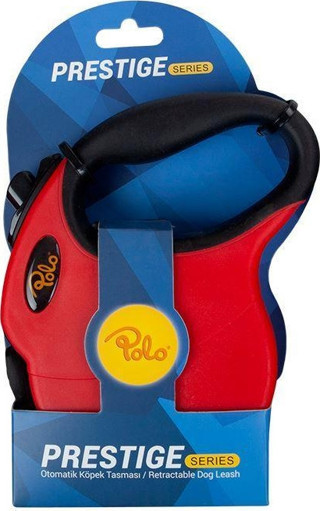 Polo Prestige Flexi Kırmızı Otomatik Köpek Tasma XS 3M/8Kg