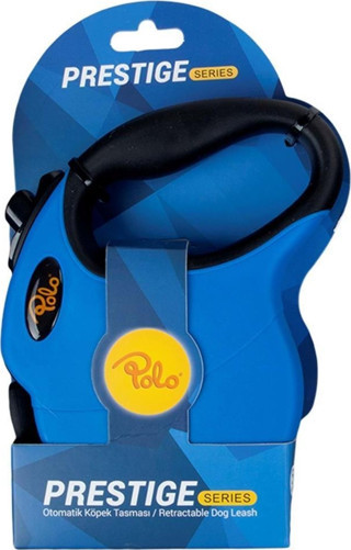 Polo Prestige Flexi Mavi Otomatik Köpek Tasma S 4M/10Kg