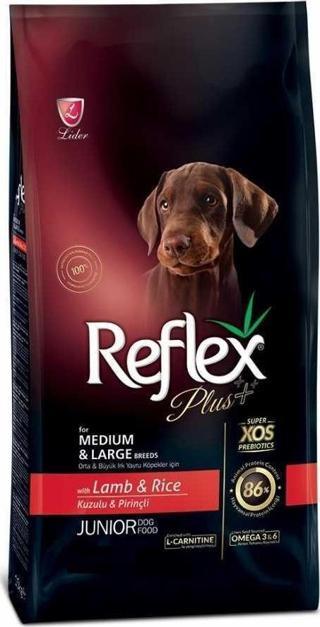 Reflex Plus Kuzulu Orta Büyük Irk Yavru Köpek Maması 3 Kg
