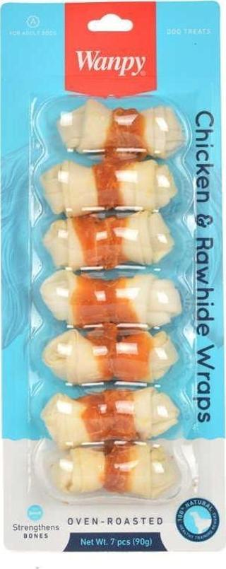 Wanpy Deri Üzerine Tavuk Sarılı 90 gr CD-08H Köpek Ödülü