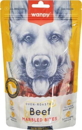 Wanpy Marbled Biftekli Köpek Ödül Maması 100 gr