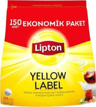 Lipton Yellow Label Demlik Poşet Çay 150'li 480 Gr