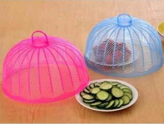 Plastik Yemek Ekmek Koruyucu Cibinlik Sineklik